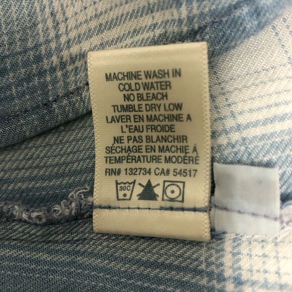 Cloth & Stone Shirt Dress Hipster Tunic Hi-Lo Button‎ Down Sleeveless Size Large - Picture 9 of 9